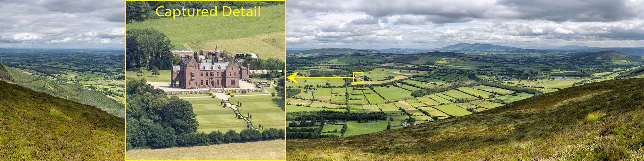 Limerick southeast from the Ballyhoura Mountains