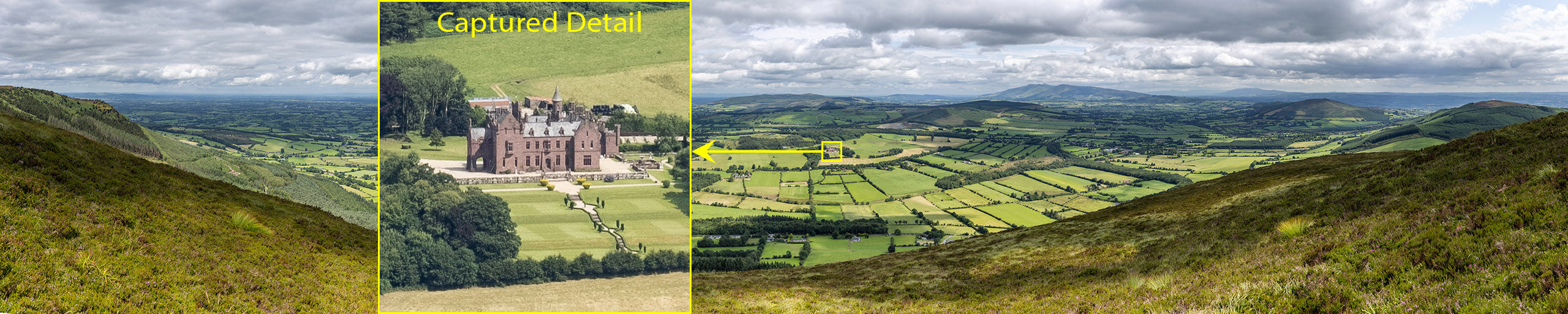 Limerick southeast from the Ballyhoura Mountains
