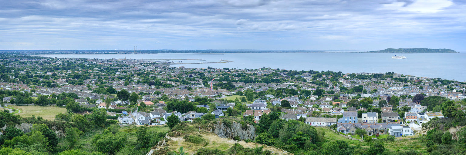 Dublin South from Dalkey Hill