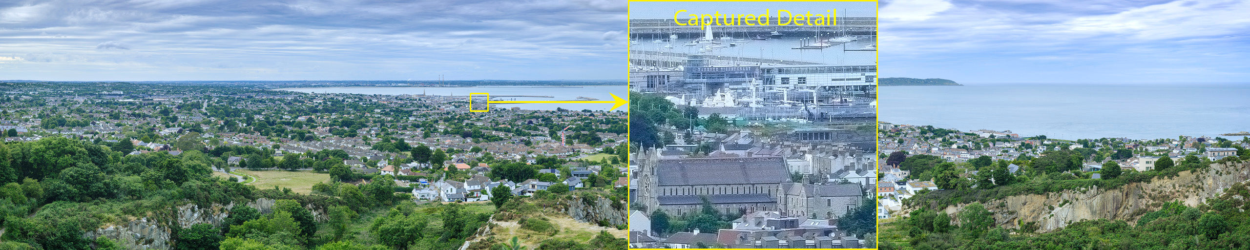 Dublin South from Dalkey Hill