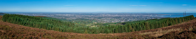 Dublin City from Ticknock (1)