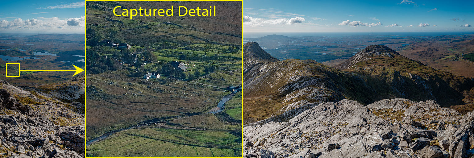 West Connemara from the Twelve Bens