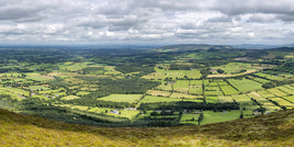 Limerick southeast from the Ballyhoura Mountains