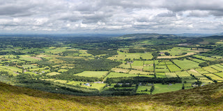 Limerick southeast from the Ballyhoura Mountains