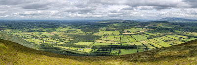 Limerick southeast from the Ballyhoura Mountains