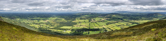 Limerick southeast from the Ballyhoura Mountains