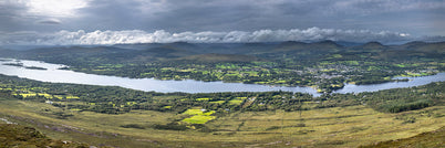View over Kenmare and Kenmare Bay